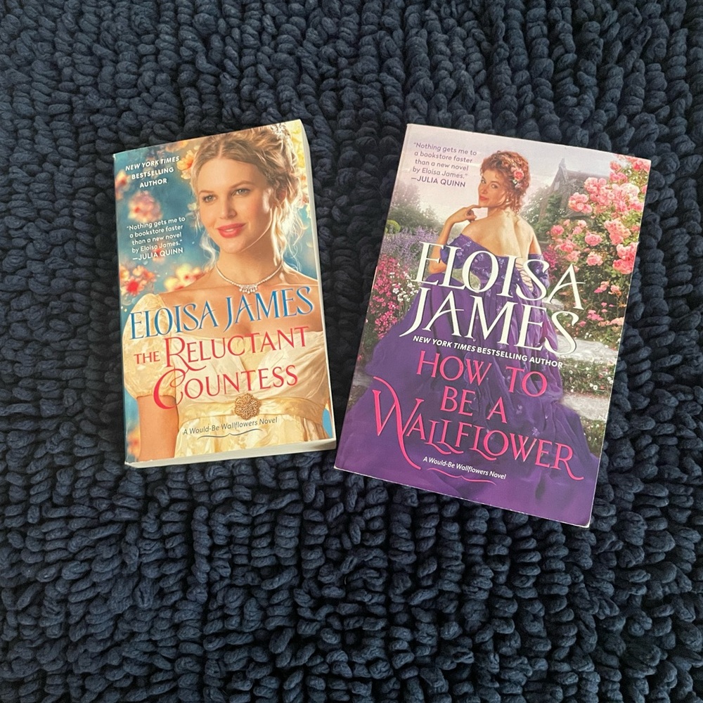 Two Regency Romance Paperback Novels by Bestselling Author Eloisa James.